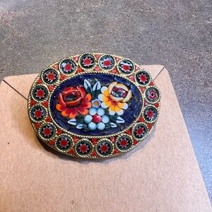 Vintage Mosaic brooch